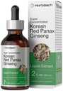 Horbaach Korean Red Panax Ginseng Extract | 2 fl oz | Liquid Drops | Vegetarian, Non-GMO & Gluten Free Supplement