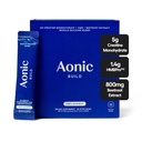 AONIC Build 3-in-1 Creatine Powder, HMBPro™ & Beetroot Formula | Vegan, Non-GMO Pre/Post-Workout Drink Mix – Unflavored (30 Sticks)