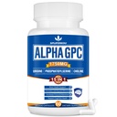 15-in-1 Alpha GPC Supplement with Phosphatidylserine, Uridine, L-Theanine, Lion's Mane Mushroom, 60 Capsules