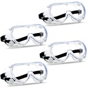 Super More Anti-Fog Protective Safety Goggles Clear Lens Wide-Vision