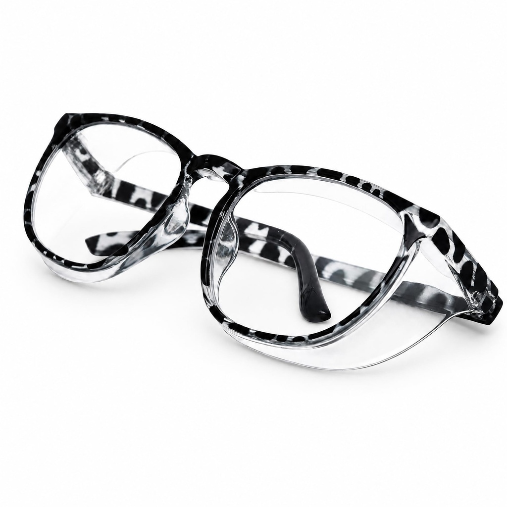 MORK&SUKY Safety Glasses, Stylish Goggles With No Fog Lense, Alternatives To Regular Protective Eyewear For Lab and Nursing.