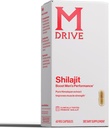 Mdrive Shilajit Kapsułki dla mężczyzn 124; 30 Sługi wysokiej czystości PrimaVie Shilajit dla energii Boost & Wsparcie immunologiczne, 60 Kapsułki Shilajit