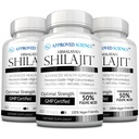 Approved Science Himalayan Shilajit - 1000mg Serving, 50% Fulvic Acid - 30:1 Extract - High-Potency Shilajit Supplement - Third-Party Tested - 180 Vegan Capsules