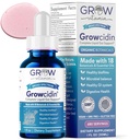grow vitamin Growcidin, Complete Liquid Gut Support, Made with 18 botanicals & Essentials Oils, 680 Servings