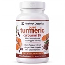 FineRoot Organics Turmeric Curcumin, Pure Curcumin Turmeric Capsules, 95%, 1000mg