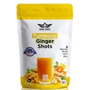 Turmeric Shots for Joint Pain, Immune Boost, Gut Health – Boosted with Ginger, Piperine, Zinc, Vitamin D3, Vitamin C – Powder – 200 Servings – Made in USA