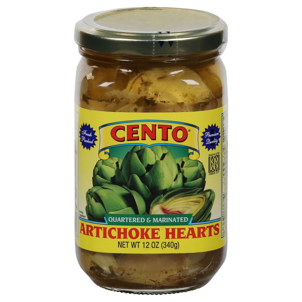 Cento Foods (Alanric) Artichokes, Marinated, 12 Ounce