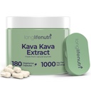 Kava Kava Extract - 1000mg Per Serving from Piper Methysticum Root, Natural Herb Formula for Mood Relaxation Support and Calm Clarity, 180 Vegetarian Capsules, Made in USA, 3 Month Supply