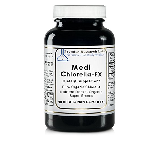 Medi-Chlorella-FX, 90 Capsules, Vegan Product - Premier Quality Chlorella, a Nutrient-Dense Premier Super Greens