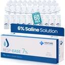 7% Saline Solution for Moisturizing of The Airways - Sodium Chloride 7% for Nose & Eyes, Nasal Cleanse for Adults and All Ages - 240ml / 8.12 fl oz