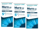 Muro 128 5% Sodium Chloride Hypertonicity Ophthalmic Solution, from Bausch + Lomb, 0.5 Fl Oz (15 mL) - 3 Pack