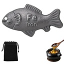 Iron Fish Cooking Tool, Natural Supplement to Support Iron Levels for Vegans, Great Gift for Family and Friends (1 Pack)