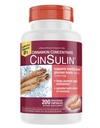 Cinnamon CIN-Sullin Concentrate, 200 Vegetarian Capsules, Blood Glucose Support with Vitamin D3