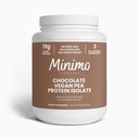 Vegan Pea Protein Isolate Powder, Chocolate, Only 3 Ingredients, 19g of Pea Protein Isolate, No Seed Oils, No Added Sugar, No Sucralose, 2.09 lbs