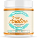 American Standard Additions Pure Creatine Monohydrate Micronized Powder - Micronized Creatine Monohydrate Powder - Unflavored - 5000mg на Сервиз - 60 Сервиз (300g)