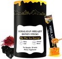 Himalaya Pure Nutritious Shilajit Bal Sticks Gold- Saffron, Honey - 75 Fulvic Acid, 85+ Trace Minerals - Men Qadınlar üçün - 30 Sticks(Shilajit Bal 30 Sticks)