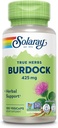 SOLARAY Burdock Root 425 mg - Zdrava jetra, ledvice, prebava, kroženje, skupno podporo in kožo - Antioksidant dejavnost - Non-GMO - 100 VegCaps
