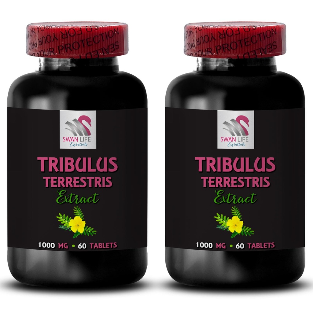 Natural Power Formula - TRIBULUS TERRESTRIS EXTRACTS - Physical Support, Active Strength Boost, Dynamic Energy Source, Strength, Body Power Surge, Pure Muscle Boost, Daily Energy 2 Bottles 120 Tabs