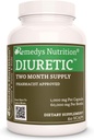 Remedy 's Nutrition Diuretic # 124; 1,000 mg, 60 Vegan Capsules Herbal Dietary Supplemen Dua Bulan