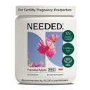 Needed. Prenatal Multivitamin with Citrus Scent Insert - Complete Prenatal Multi for Before, During, & After Pregnancy - 26 Optimal Nutrients Including Choline, Vitamin B, & Folate - 30 Day Supply