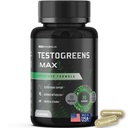 Live Anabolic - TestoGreens Max - Men’s Daily Greens Capsule Supplement, Natural Male Hormone Support, Enhanced Energy & Stamina
