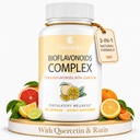 Citrus Bioflavonoids 1000mg with Quercetin & Rutin - Bioflavonoids for Antioxidant & Circulation*, Flavonoids Supplements - Standardized to 50% Hesperidin, 120 Capsules (60-Day Supply)