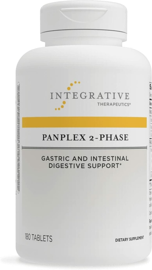 Intergrasi Therapeutics Panplex 2-Fase - Tambahan Harian untuk Kesehatan Digetical dan Dukungan Tract Intestorial * - Gluten- Free - 180 Count (90 Pelayan)