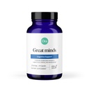 Ora Organic - Brain Health Supplement for Focus, Mental Energy + Memory - Panax Red Ginseng, Bacopa Monnieri, Alpha GPC, & EnXtra - Third-party Tested & Caffeine-free - 60 Capsules