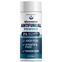 Miconazole Antifungal Powder, 3oz - Good for Jock Itch, Ringworm, and Athletes Foot - for Discomfort, Scaling, Cracking, and Itching Powder