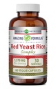 Amazing Formulas Red Yeast Rice Complex with CoQ10, Alpha Lipoic Acid & Milk Thistle Supplement |1570 Mg | 60 Veggie Capsules | Non-GMO | Gluten Free | Made in USA