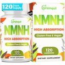 Sublingual NMNH 500mg (240-Day Supply, 500mg per Serving) NMNH(Dihydronicotinamide Mononucleotide)，NAD Supplement for NAD Levels as We Age, for Anti-Aging, Energy, Immunity, Focus - 120 Count