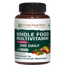 Pure Nutrition Whole Food Multivitamin for Women | 90 Tabs | One-A-Day | 100% RDA | 24 Natural Vitamins and Minerals | All Natural Plant Based Women's Multivitamin | 3 Months Supply