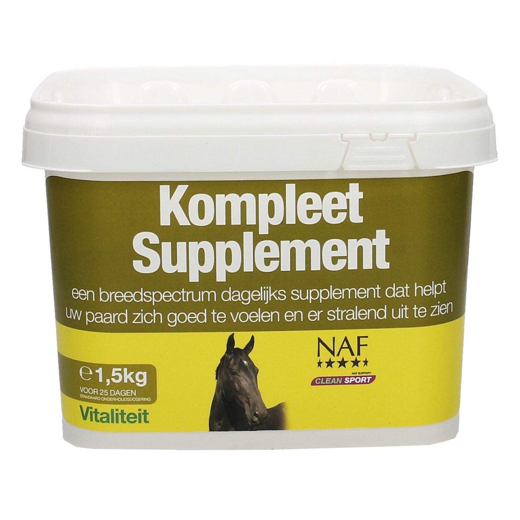 NAF General Purpose 1.5kg Health Supplement 1.5kg Clear