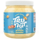 Tru-Nut Peanut Protein Powder – 2 Clean Ingredients (Roasted Peanuts & Pea Protein) – High Protein, No Sugar or Additives – Great Peanut Flavor for Smoothies, Shakes, Oatmeal & Baking, 24oz Jar