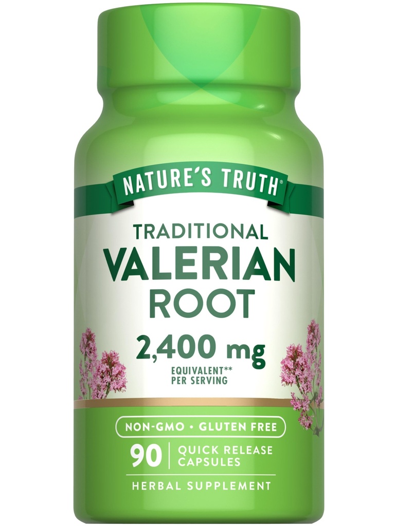 Nature's Truth Valerian Root Capsules | 90 Count | Non-GMO & Gluten Free Supplement