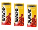 BENGAY Menthol Pain Relieving Gel Vanishing Scent 2 OZ - Buy Packs and SAVE (Pack of 3)