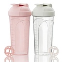 Premium Protein Shaker Bottle 2-Pack | Shaker Bottle 28oz/800ml