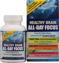 Applied Nutrition Healthy Brain All-Day Focus - 50 tabletter - Kraftfull 3-i-1 Brain Booster med gurkmeja Extract - 25 portioner