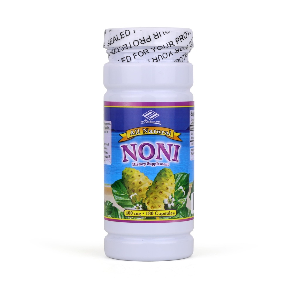 Noni 400mg Morinda Citrifolia Extract, Vitamin C, 180 Caps