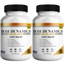Bodi Dynamics Gold Max Joint Genie, Extra Strength Joint Support Supplement, 1500mg Glucosamine, 60 Capsules, 20 Day Supply (2)