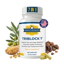 TriBlock7 - Frankincense & Myrrh [Bible Inspired] Carb Blocker Supplement for Weight Management - With 1000mg White Kidney Bean Extract & Olive Leaf - Supports Sugar Metabolism - 30 Days Supply