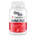 CyberCerix Advanced Liposomal Immune Supplement, Complex with L-Lysine 1,500mg, Vitamins, Minerals & Herbal Extracts, Comprehensive Daily Wellness Blend for Men & Women - 120 Capsules