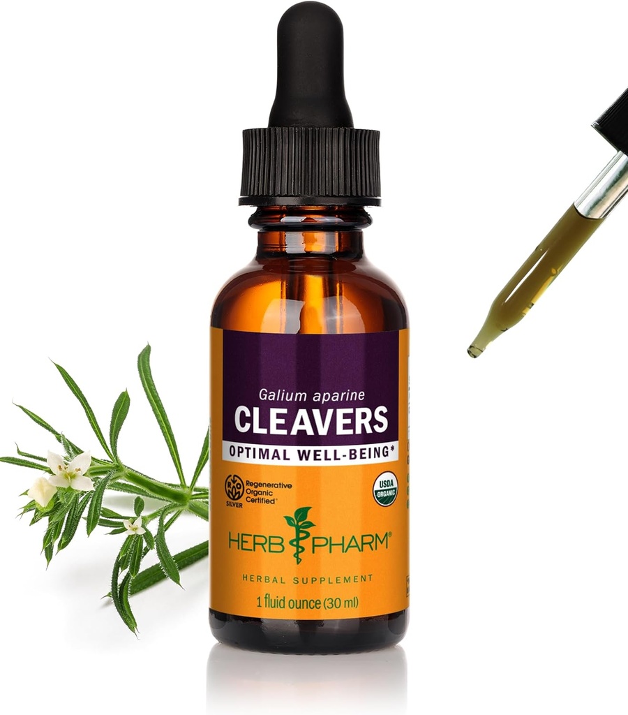 Extract lichid Herb Pharm Cleavers - 1 Oz (DCLEAV01)