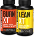 Jacked Factory Burn -XT Clinically Studied Fat Burner & Weight Loss Supplement - Appetite Suppressant & Energy Booster (120 kapszula) & Lean- XT Caffein- Free Fat Burner (60 kapszula)