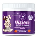 Vision Support Soft Chews for Dogs with Lutein, Zeaxanthin, DHA & Antioxidants for Eye Health, 120 Count