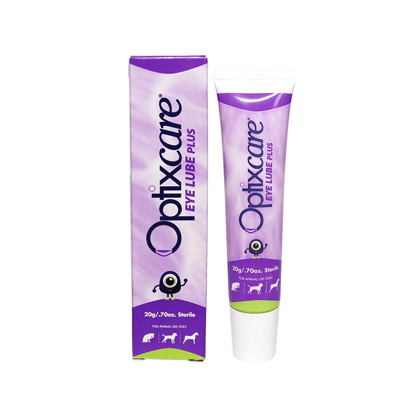 OptixCare Eye Lube Plus with Hyaluron - 20g for Dogs Cats Horses