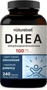 NatureBell DHEA 100mg, 240 Capsules Max Strength, Micronized Grade voor een betere absorptie 