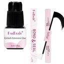 FADLASH Eyelash Extension Glue 5ml 1S Dry Time 8 Weeks Retention and DIY Lash Bond and Seal Cluster Lashes Glue.