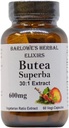 Barlowe Elixirs Butea Extract 30: 1 Aver14; 600mg Per Capsule 12.4; Thai Vitalitas Pria Herb; 60 Vegan Capsules 124; High Flavonoid Content 124; Stearate - Free, Glass Botol