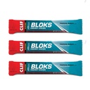 CLIF BLOKS - Energy Chews - Tropical Punch with 25 mg Caffeine- Non-GMO - Plant Based Food - Fast Fuel for Cycling and Running -Workout Snack (2.1 Ounce Packet, 3 Count)